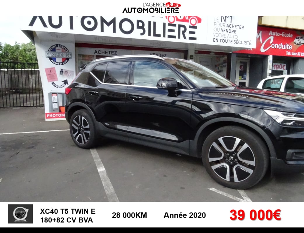 Volvo XC40 T5 Twin Engine 180 + 82ch