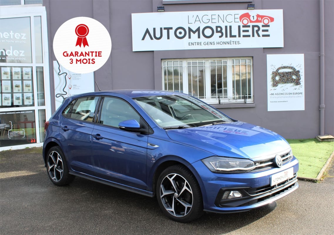 Volkswagen Polo 95 cv -1.6 TDI DSG7 - R- Line - 2eme main — 1