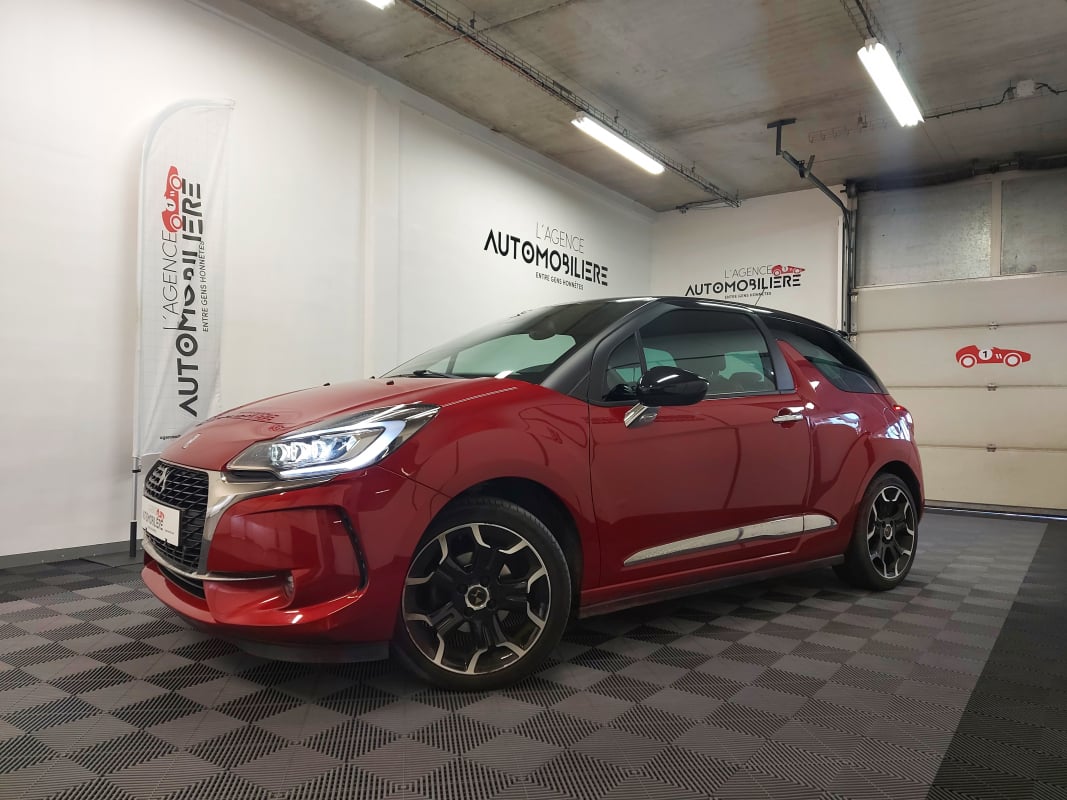 DS DS 3 (2) 1.2 PURETECH 110 S&S SO CHIC EAT6 + CAMERA — 1
