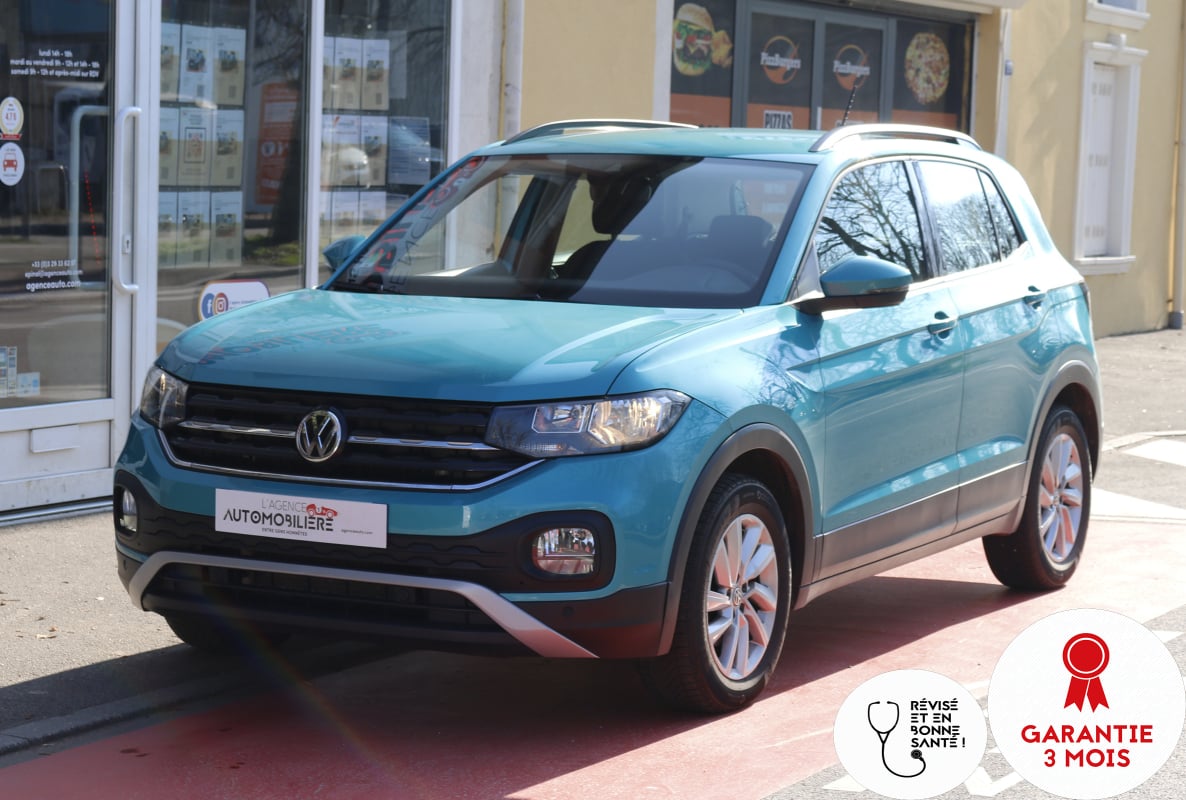 Volkswagen T-Cross 1.6 TDI 95 LOUNGE BUSINESS BVM5 (ACC, GPS, Caméra,...) — 1