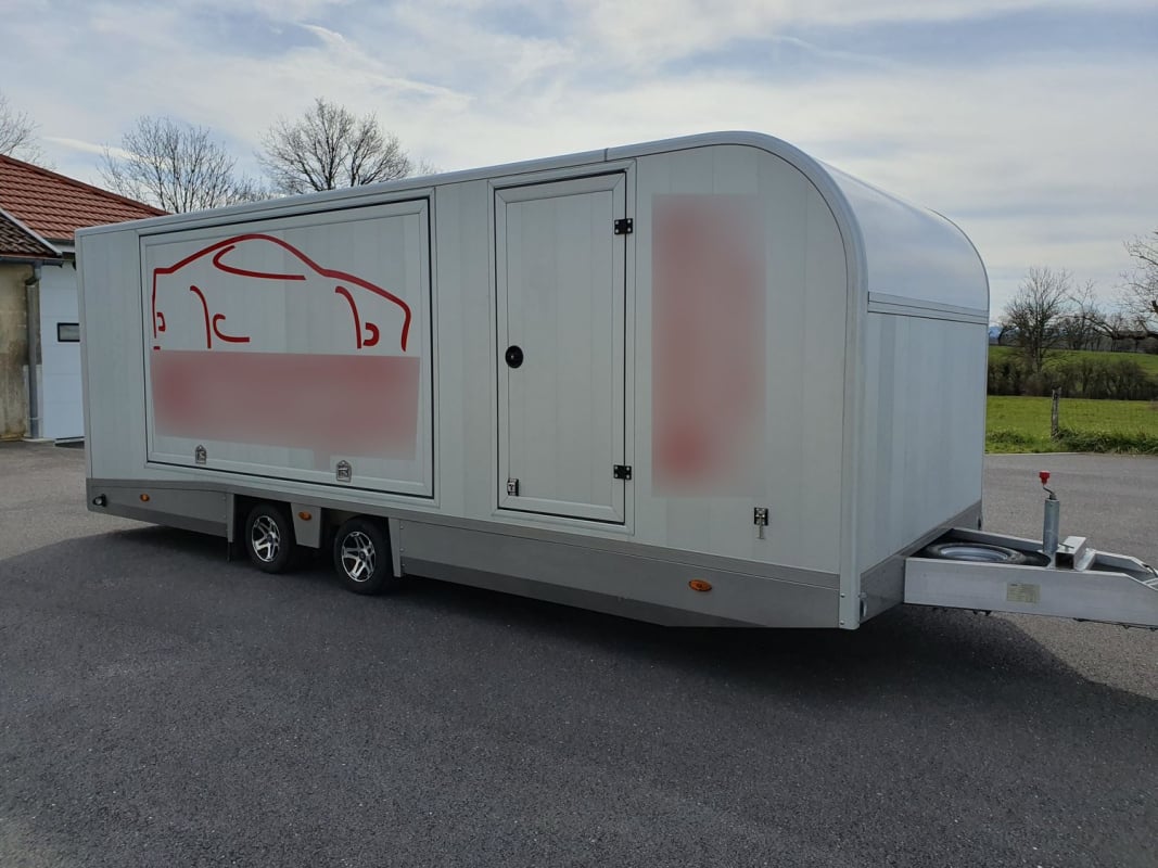 Remorque Reycar Porte Voiture fermée supercar 2.6t — 1