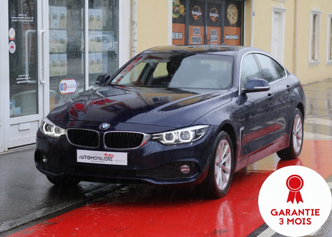 BMW Série 4 Gran Coupé 420d 190 xDrive Business Design BVA (Origine FR, Entretien Suivi, BT...) — 1