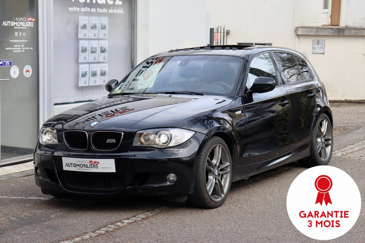 BMW Série 1 (E87) 123d 2.0 d 204 Pack M BVM6 (Sièges chauffants, Toit ouvrant, Bluetooth) — 1