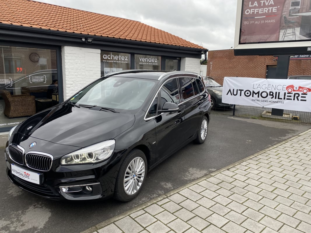 BMW Série 2 Gran Tourer 150 ch Luxury Boite Auto TOIT PANORAMIQUE 7 PLACES — 1