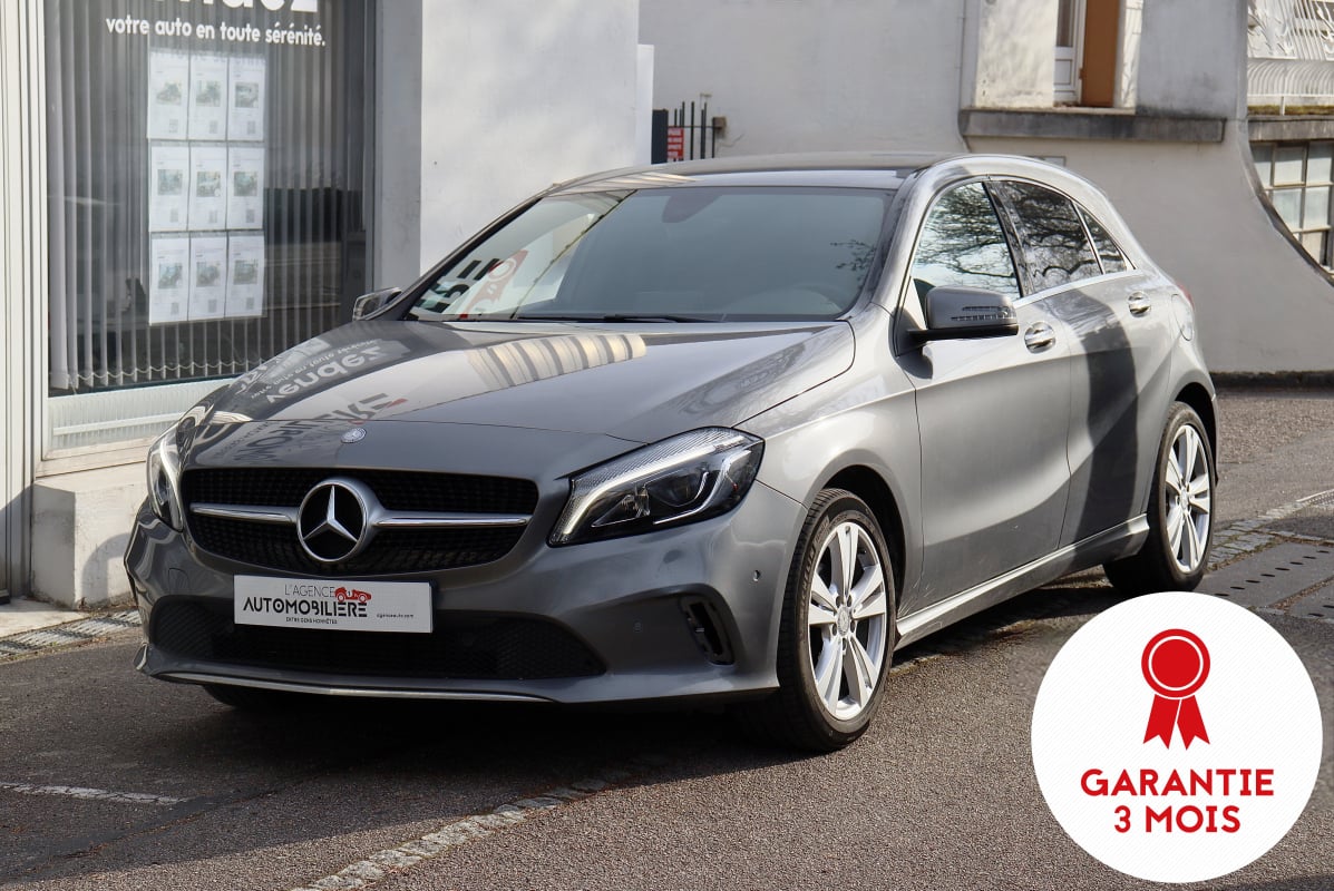 Mercedes-Benz Classe A 180d Ph2 109 Sensation 7G-DCT (Sièges Chauffants, Radars, LED) — 1
