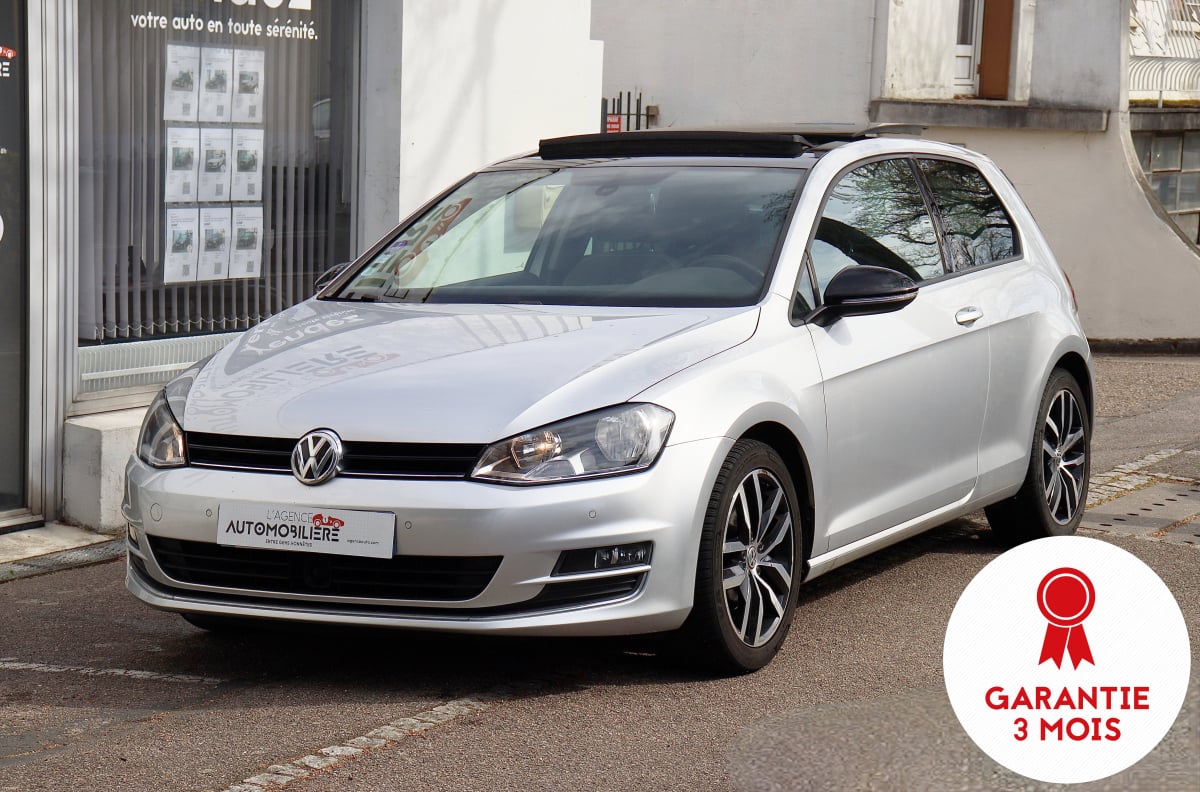 Volkswagen Golf VII 1.2 TSI 105 CARAT BVM6 3P (Toit Ouvrant, Alcantara, ACC) — 1