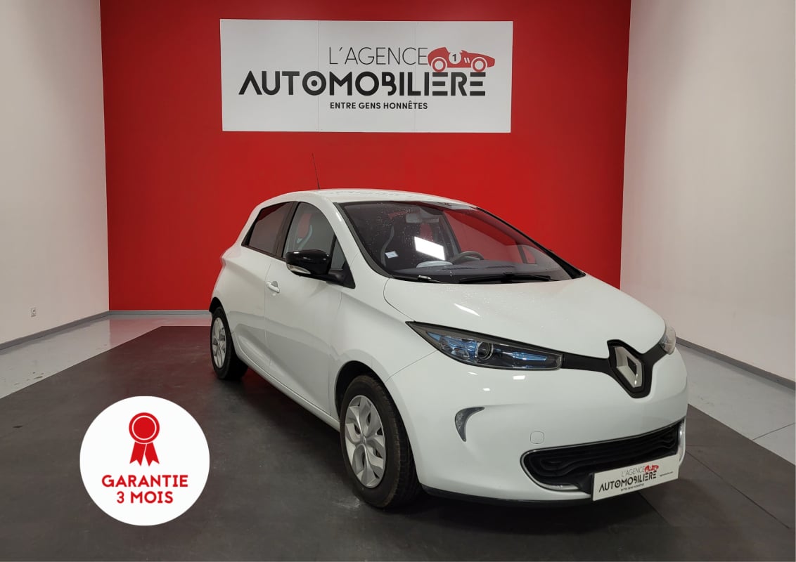 Renault Zoe R240 ZE 90 22KWH LIFE BVA CHARGE-RAPIDE LOCATION BATTERIE GARANTIE 3 MOIS — 1