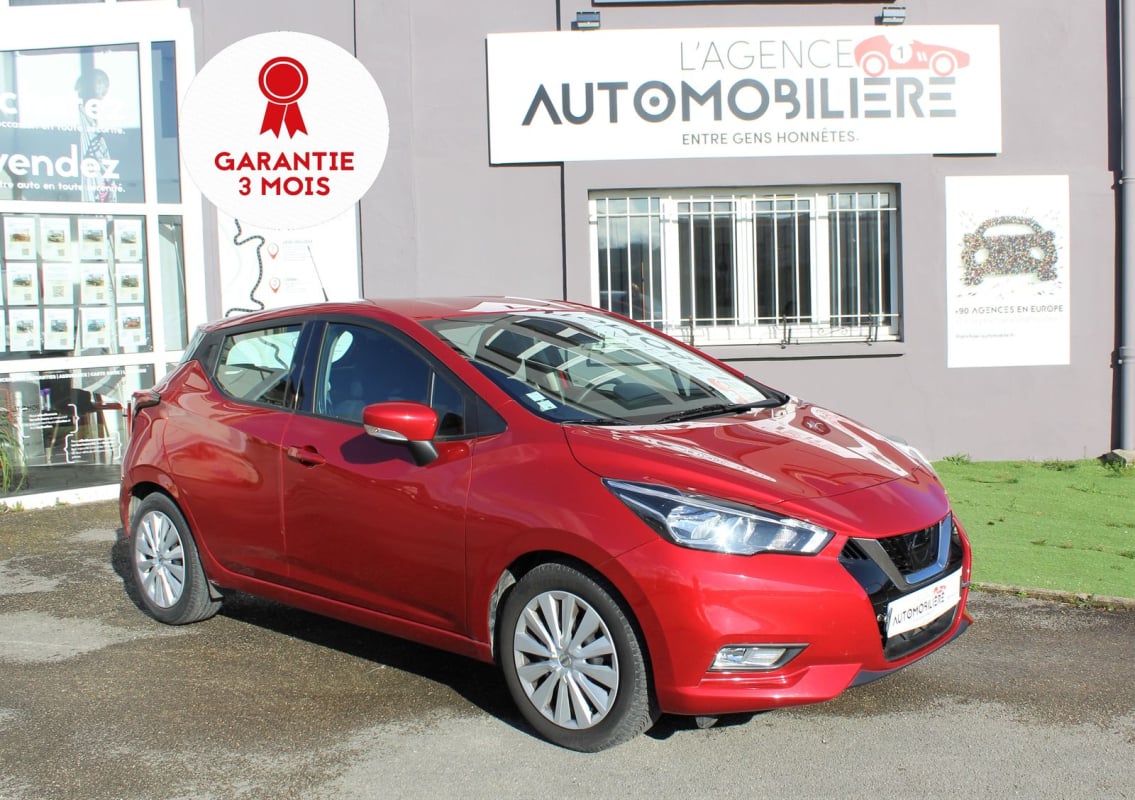Nissan Micra 73 CV - 1.0 - ACENTA - 2eme main - GARANTIE — 1