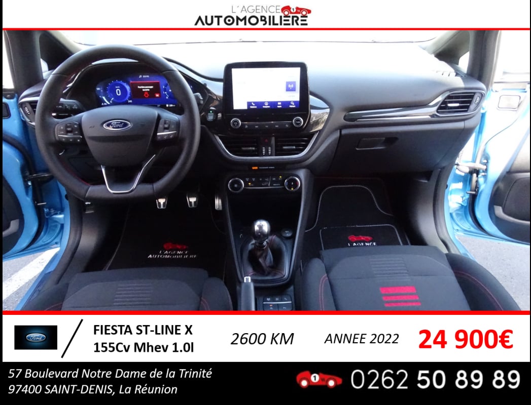 Ford Fiesta 1.0 EcoBoost mHEV 155 CV ST-LINE X — 2