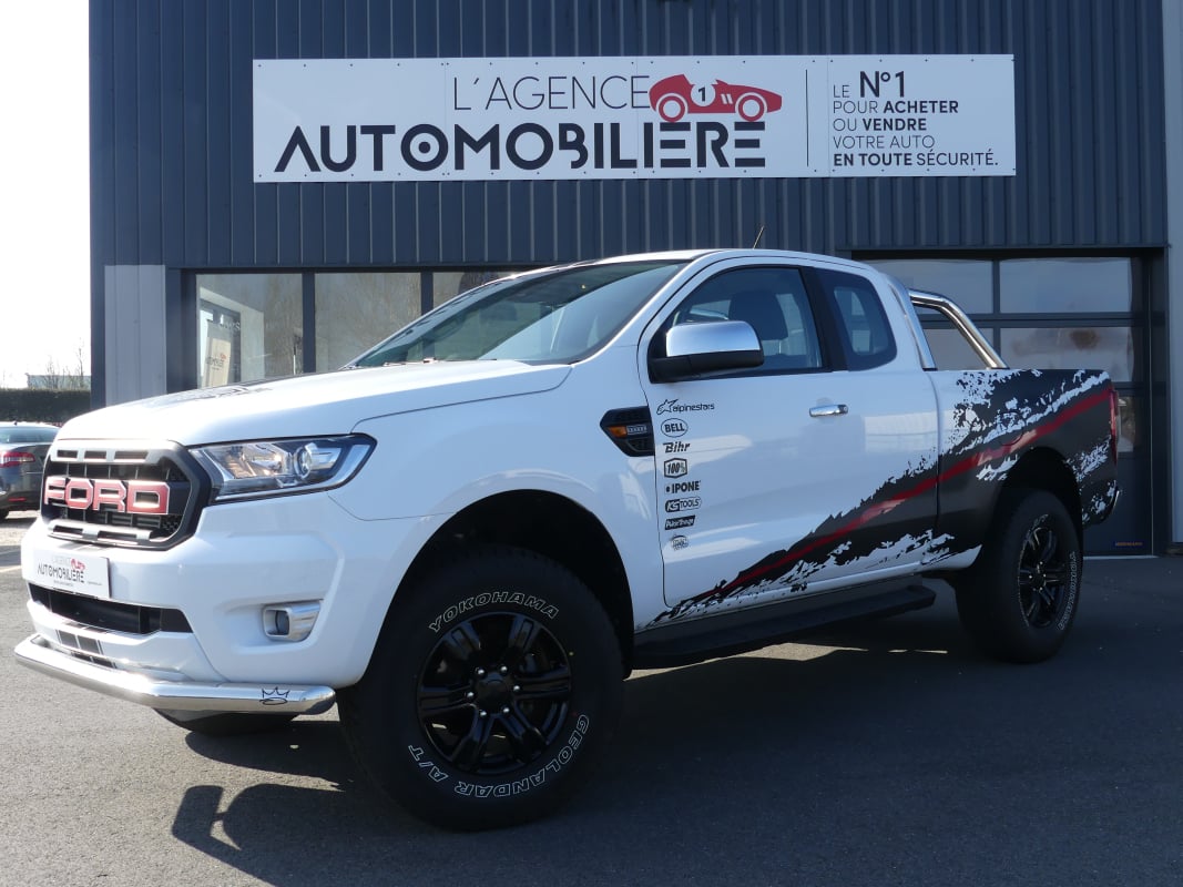 Ford Ranger SUPER CABINE 2.0 TDCI ECOBLUE 170 S&S XLT SUPER CABINE / ATTELAGE / TVA RÉCUPÉRABLE — 1