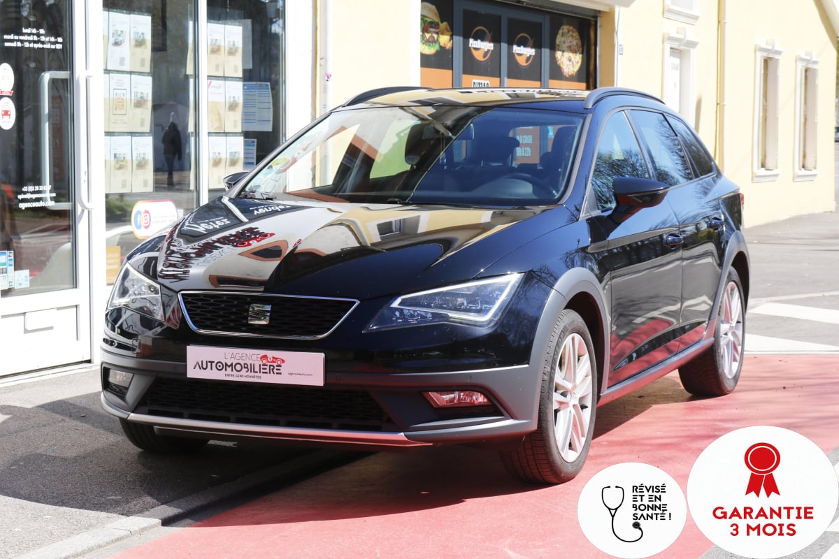 Seat Leon ST X-Perience 1.6 TDI 110 4DRIVE BVM(Bluetooth, Caméra de recul, Clim bi-zone, etc) — 1