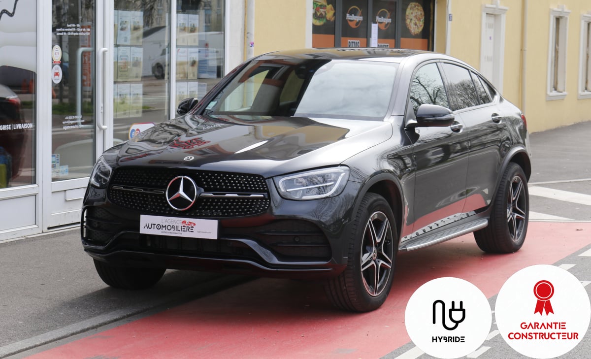 Mercedes-Benz Classe GLC EQ POWER Ph.2 300e AMG LINE 4MATIC 9G-TRONIC (ACC, Pack ambiance, Sièges élec et chauff...) — 1