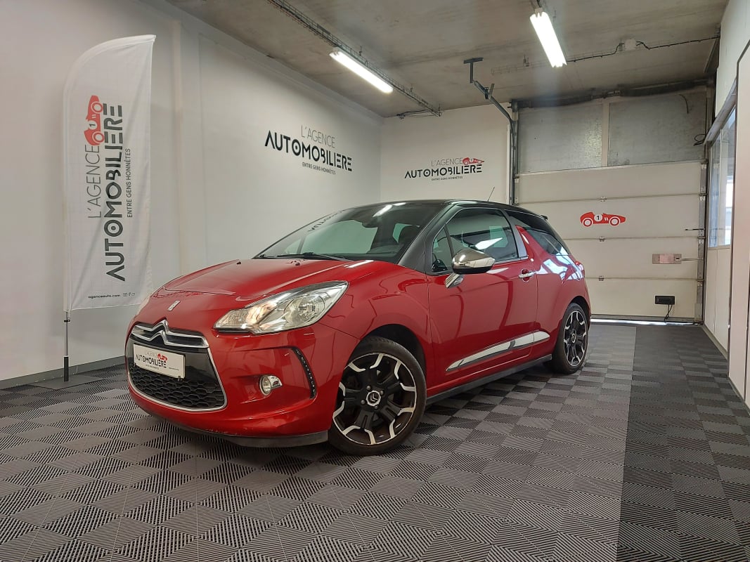 Citroen DS3 1.6 THP 155 SPORT CHIC + HISTORIQUE COMPLET — 1