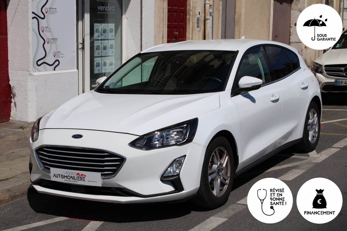 Ford Focus 1.0 ECOBOOST 100 TREND BUSINESS START-STOP (Entretien complet Ford, caméra de recul, Carplay..) — 1