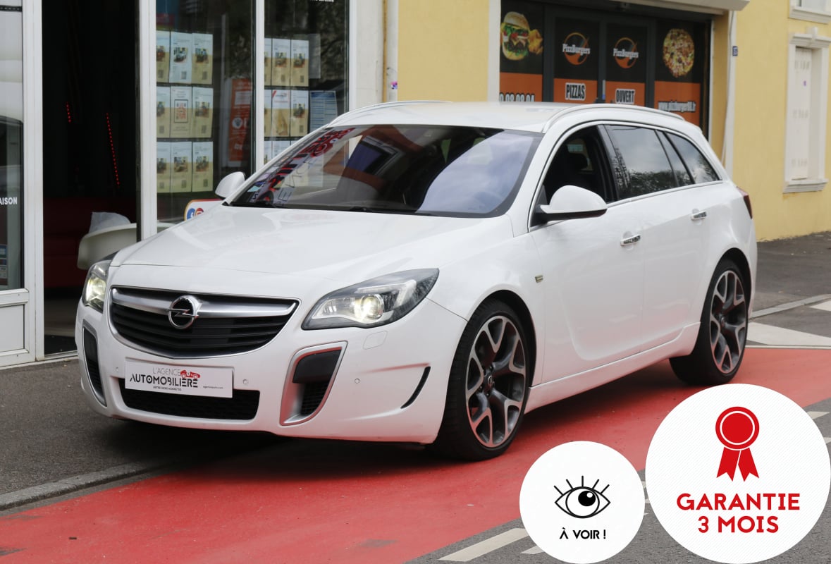 Opel Insignia Tourer OPC 2.8 V6 BiTurbo 325 BVA6 (Recaro, ACC, Sièges élec. & chauf...) — 1