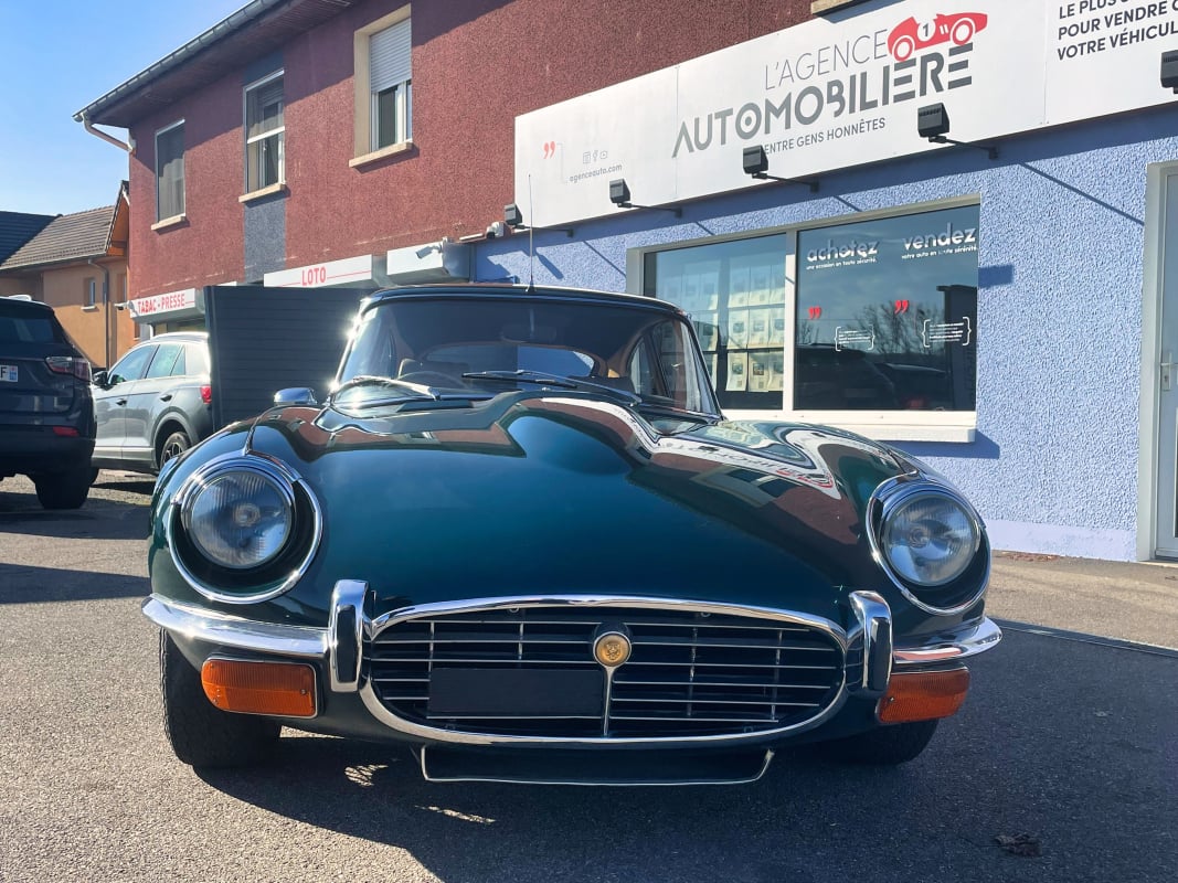 Jaguar Type E V12 5.3L 276ch 2+2 série 3 — 2