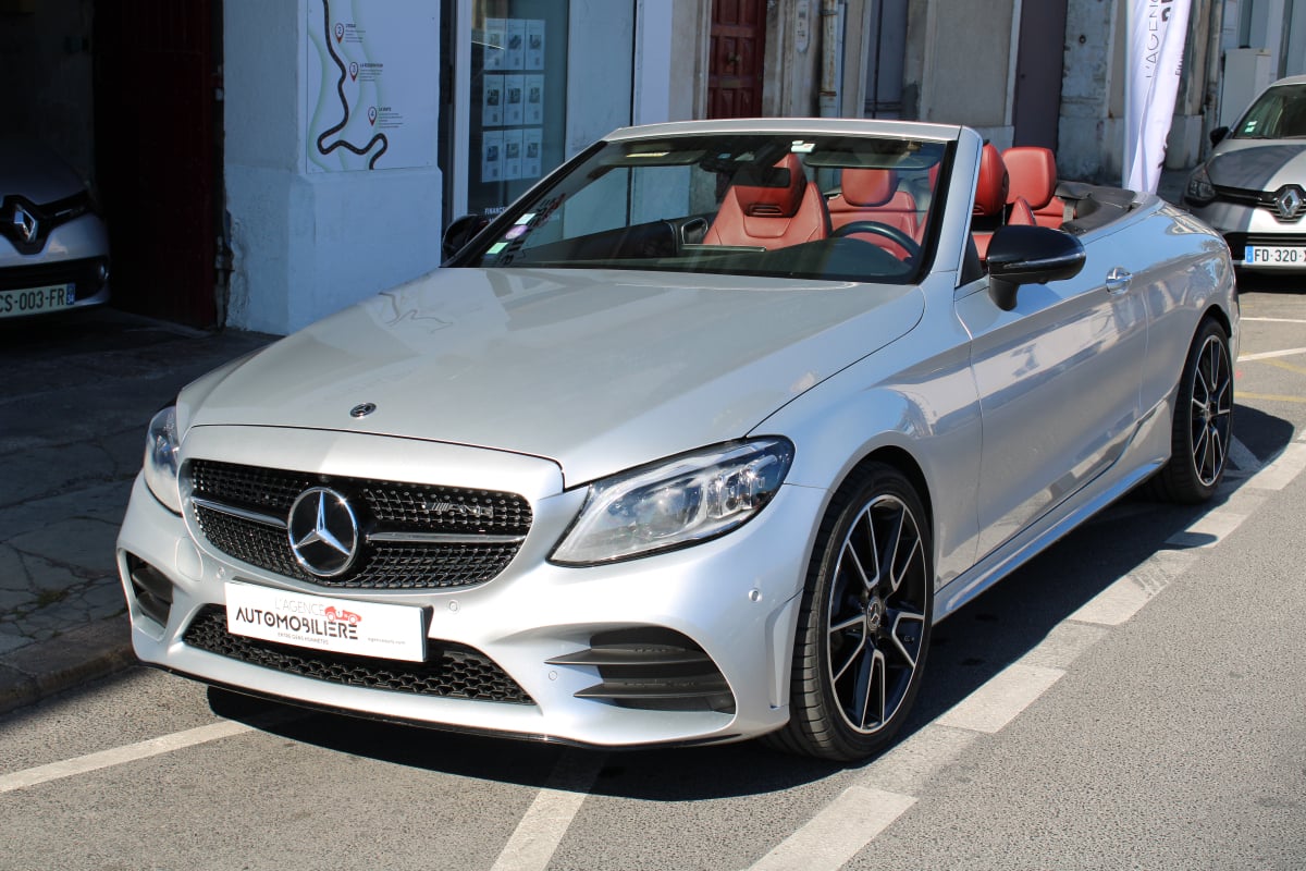 Mercedes-Benz Classe C CABRIOLET 200 184ch AMG LINE 9G-TRONIC EURO6D-T (Caméra 360, Sound Booster,..) — 1