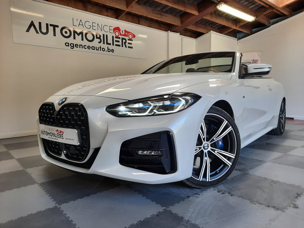 BMW Série 4 420i Cabrio Pack M Performance 2.0i 184Ch Boite Steptronic/ Garantie Bmw 05/2026 — 1