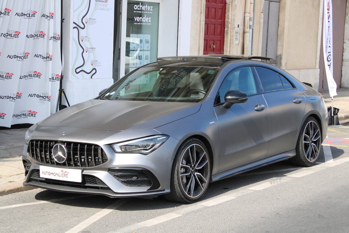 Mercedes-Benz Classe CLA COUPE 35 305 AMG 4MATIC 7G-DCT SPEEDSHIFT BVA (Entretien complet Mercedes, Toit ouvrant) — 1
