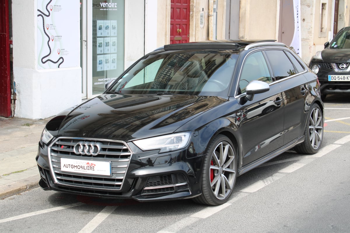 Audi S3 SPORTBACK 2.0 TFSI 310 QUATTRO S-TRONIC BVA (Entretien complet Audi, Toit ouvrant, caméra,..) — 1