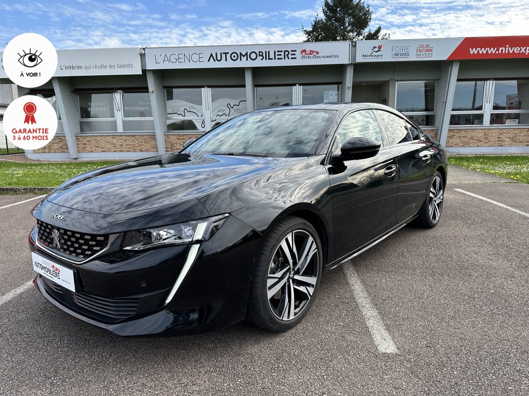 Peugeot 508 GT 1.6L PureTech 225 ch EAT8 /Cuir intégral/Caméra infrarouge — 1
