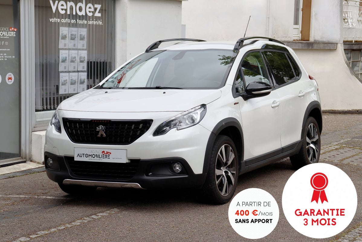 Peugeot 2008 Ph2 1.2 PureTech 110 GT Line EAT6 (CarPlay,LED,Blanc Nacré) — 1