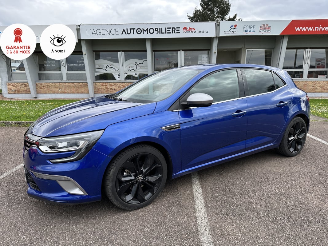 Renault Megane 1.3 TCe 140ch FAP GT-Line/Affichage tête haute/JA 18' — 1
