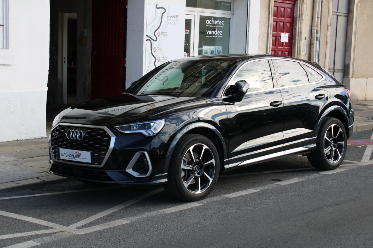 Audi Q3 SPORTBACK 40 TDI 200 S-LINE QUATTRO S-TRONIC BVA (ENTRETIEN COMPLET AUDI, CARPLAY ...) — 1