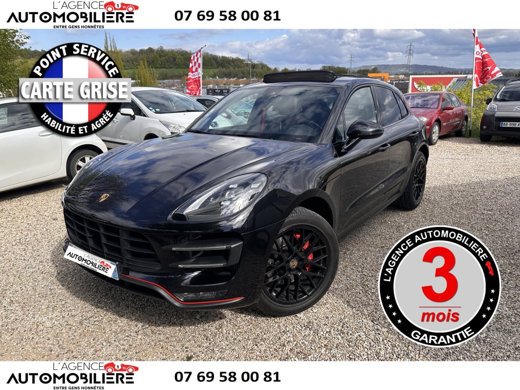 Porsche Macan Turbo 3.6 V6 24V Turbo AWD PDK 400 cv Boîte auto GARANTIE 3 MOIS — 1