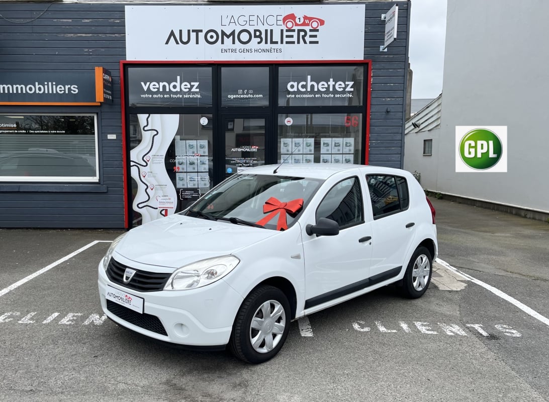 Dacia Sandero 1.4 MPI 72 cv GPL BVM5 ( 1ère Main ) — 1