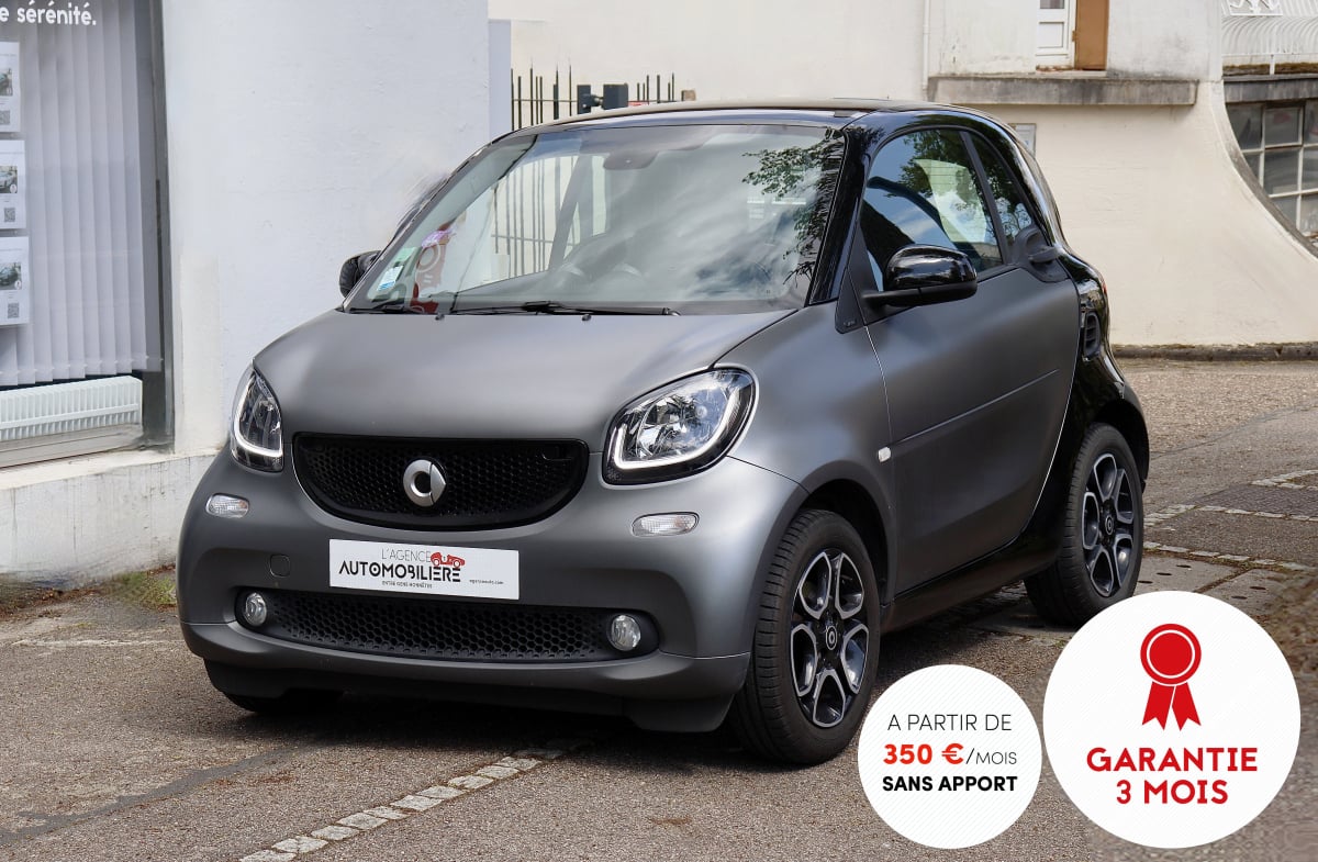 Smart For Two Coupé 0.9 TI 90 Prime Twinamic 5 (LED,Caméra,CarPlay,Sièges Cuir Chauffants) — 1