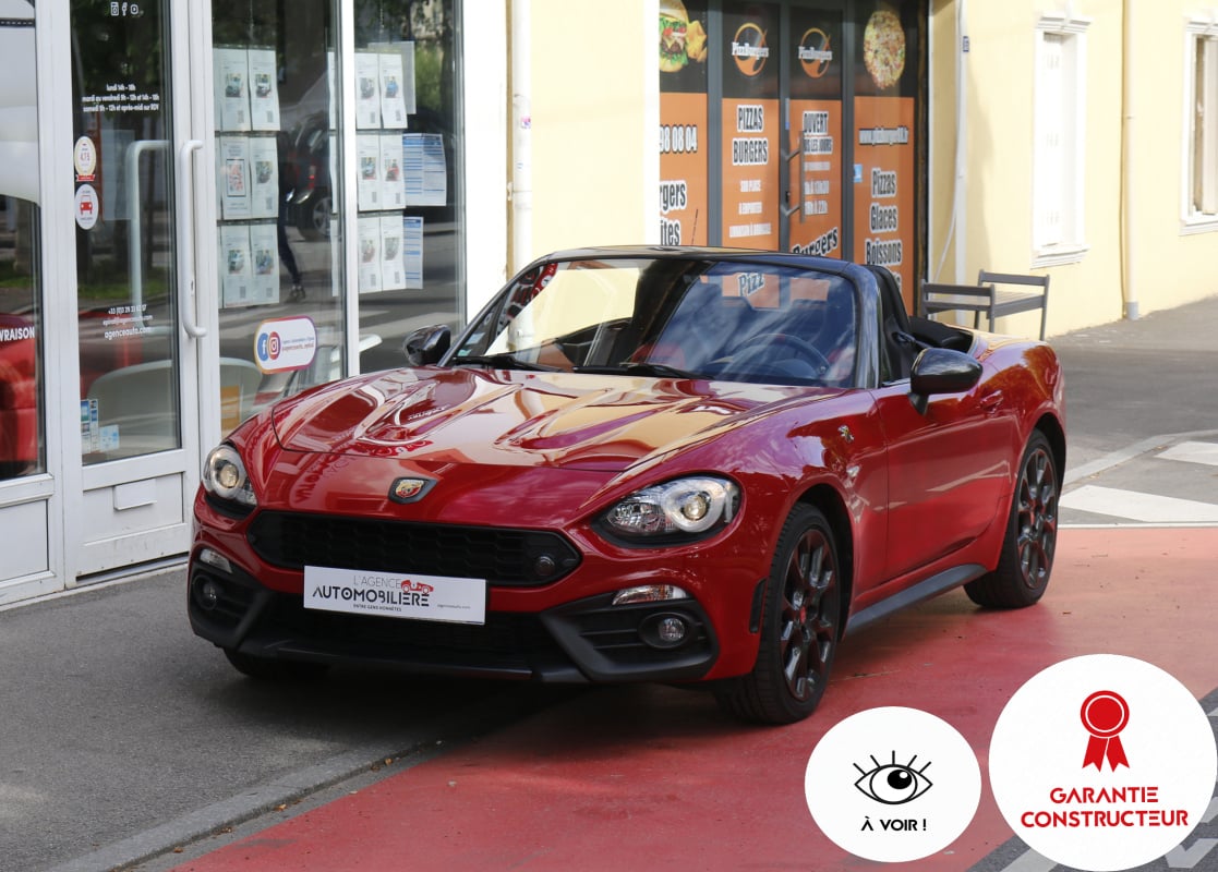 Abarth 124 Spider 1.4 i-Turbo 170 Edition Scorpione BVM6 (Numérotée, Sièges chauffants, Ligne Monza, Brembo,...) — 1