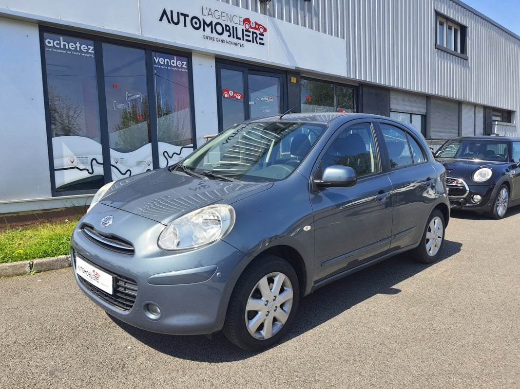 Nissan Micra 1.2 80 PACK VISIA GPS/CLIM/ REGULATEUR...GARANTIE 12 MOIS — 1
