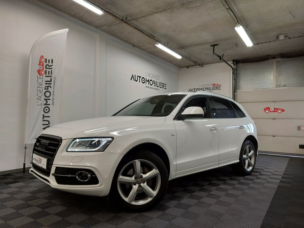Audi Q5 II 2.0 TDI 163 S LINE QUATTRO S TRONIC 7 + ATTELAGE — 1