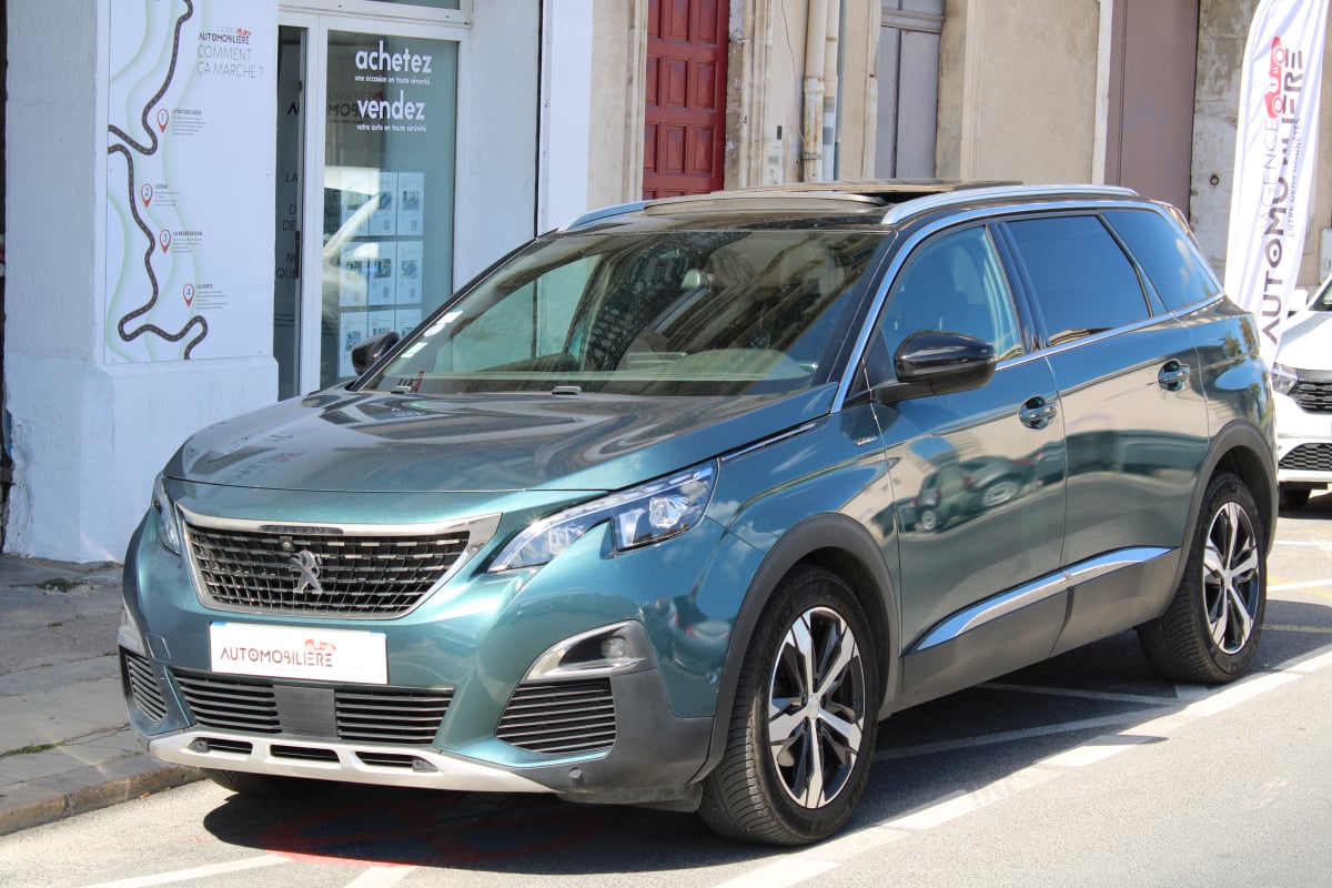 Peugeot 5008 5008 1.6 THP 165ch S&S EAT6 GT Line (CarPlay, Toit ouvran, Caméra 360...) — 1