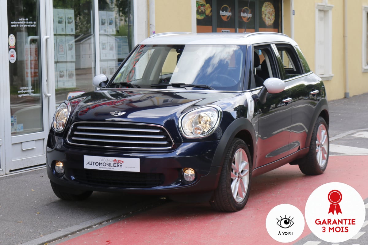 Mini Countryman Cooper D 1.6d 112 CHILLI PACK BVM6 (régulateur / limiteur, radars arrières, int. semi cuir,...) — 1