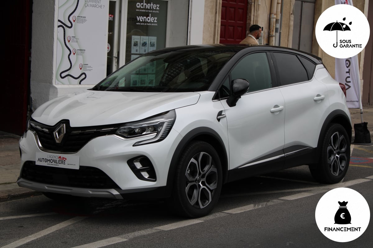 Renault Captur 1.3 TCE HYBRID MICRO-HYBRID 140 GPF INTENS (Grand écran 9.3", entretien complet Renault) — 1