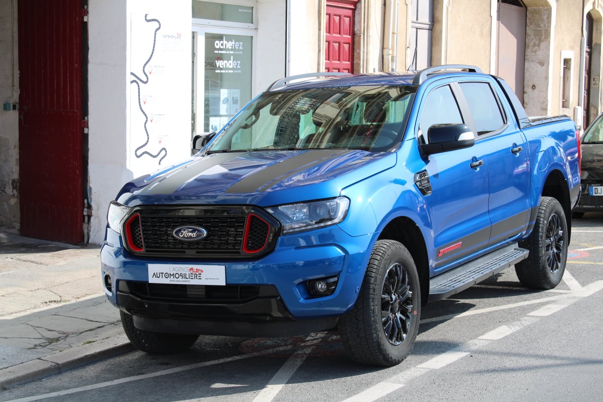 Ford Ranger RANGER DOUBLE CABINE 2.0 ECOBLUE 213 BV10 STORMTRAK (CarPlay, Caméra de recul..) — 1