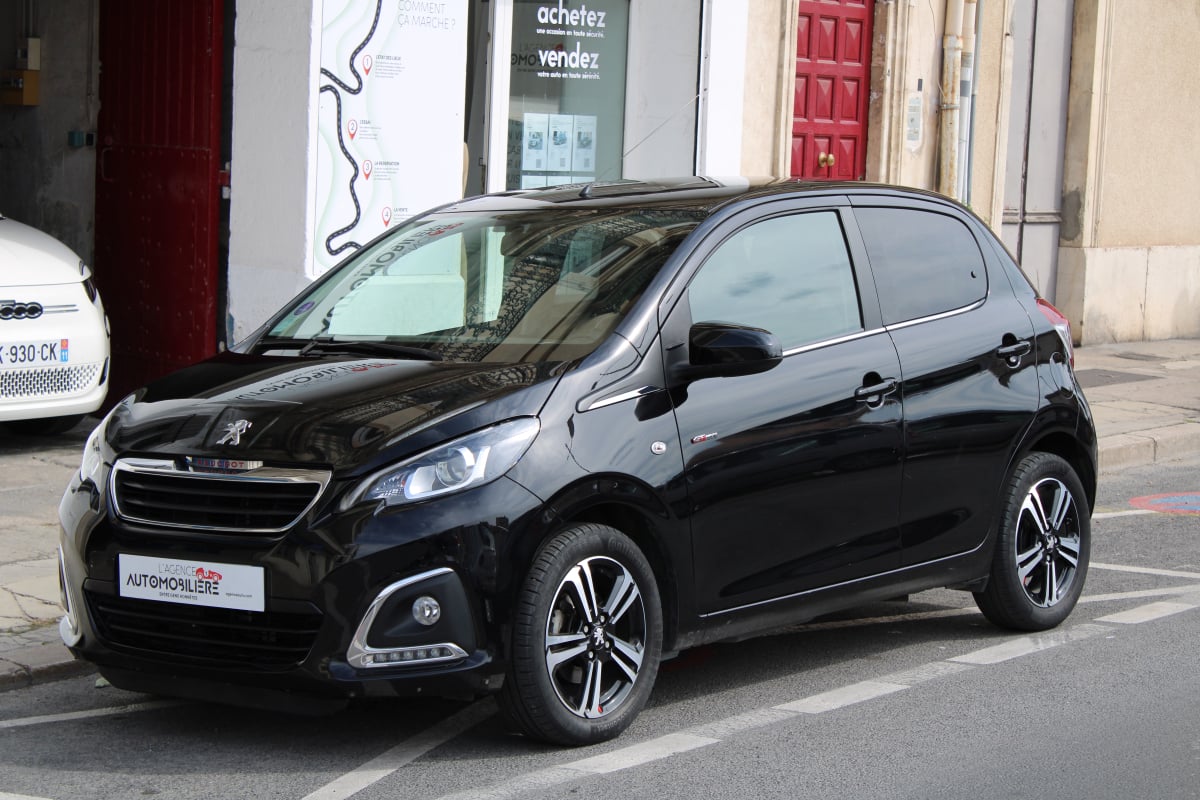 Peugeot 108 1.0 VTI 70 GT LINE START-STOP (1ère main, entretien complet Peugeot, Caméra de recul,..) — 1