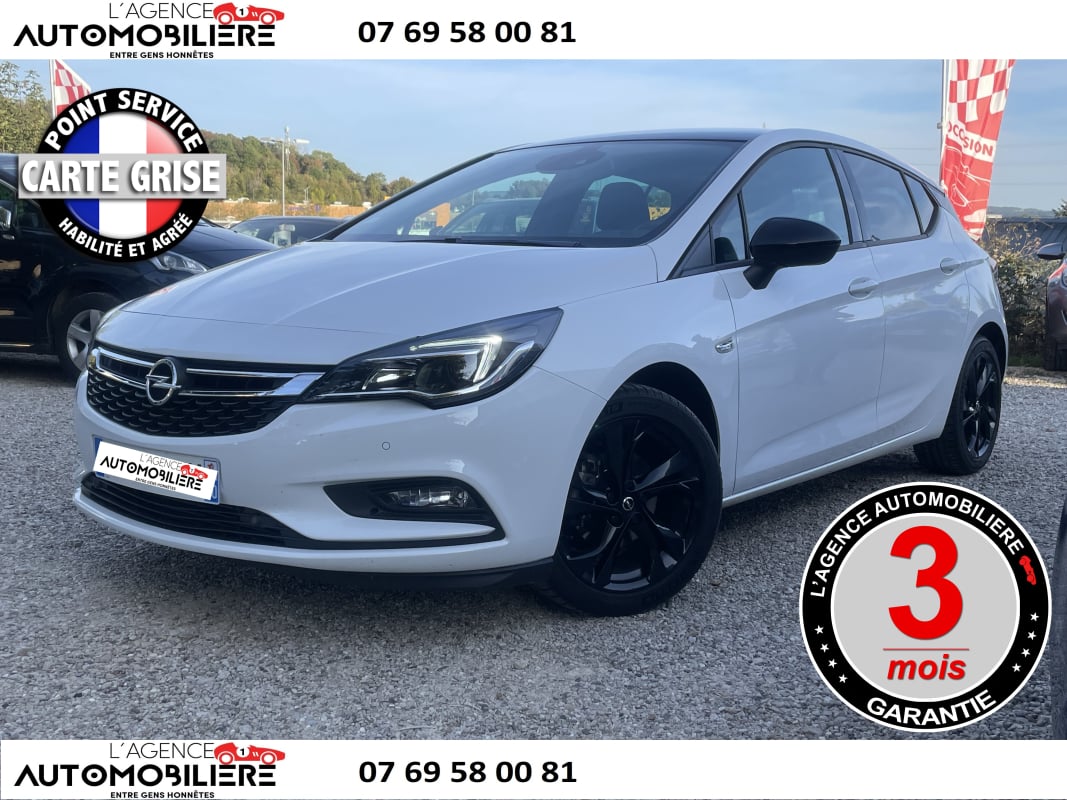 Opel Astra 1.4 i Turbo ecoFLEX 125 cv Black edition GARANTIE 3 MOIS — 1