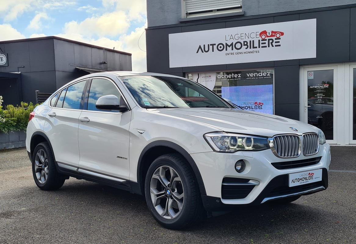 BMW X4 X4 2.0D 190CV BVA8 X-LINE CUIR/GPS/BLUETOOTH — 1