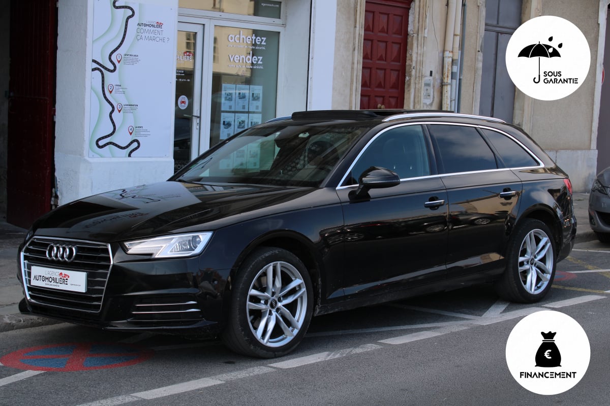 Audi A4 Avant AVANT 2.0 TDI 150 DESIGN LUXE S-TRONIC BVA (Toit ouvrant, sièges chauffants, CarPlay, …) — 1