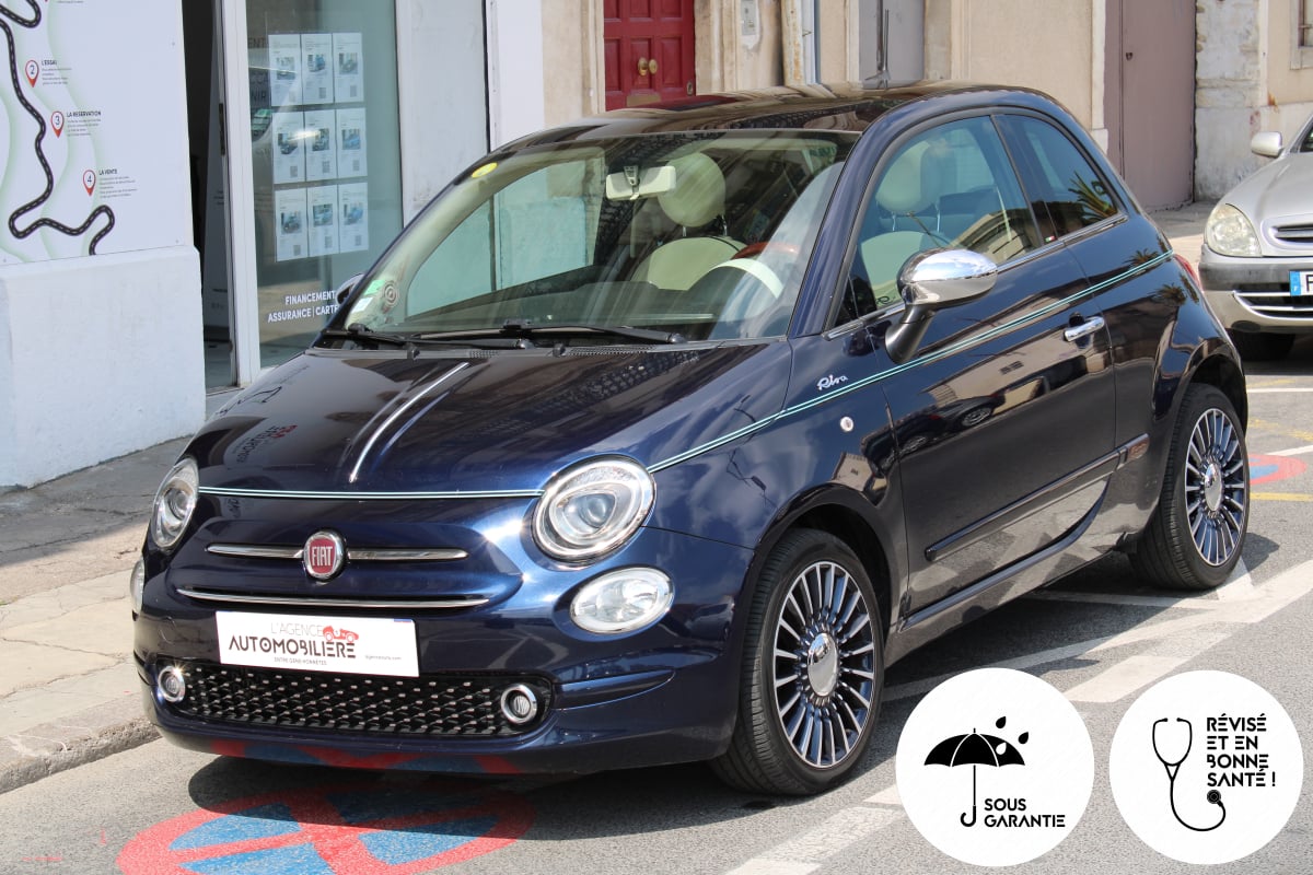 Fiat 500 500 1.3 Multijet 95 ch S&S Riva avec Volant bois — 1
