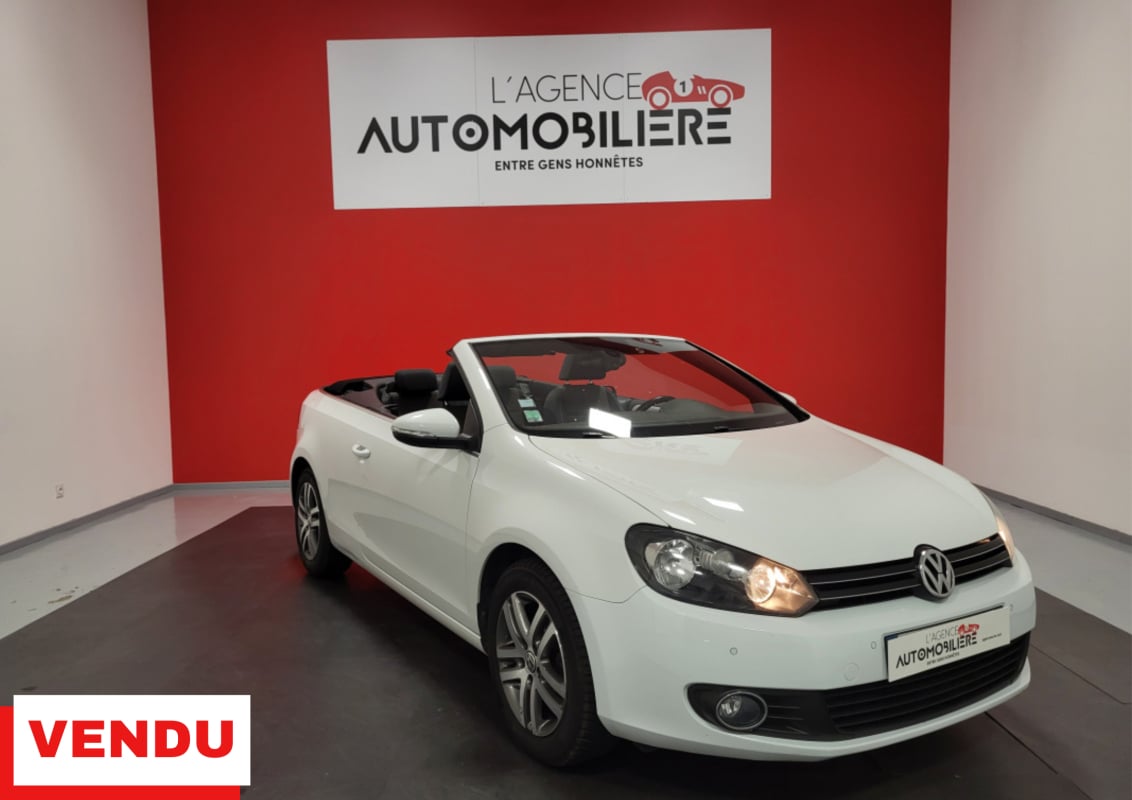 Volkswagen Golf VI CABRIOLET 1.6 TDI 105 1ERE MAIN DISTRIBUTION OK — 1