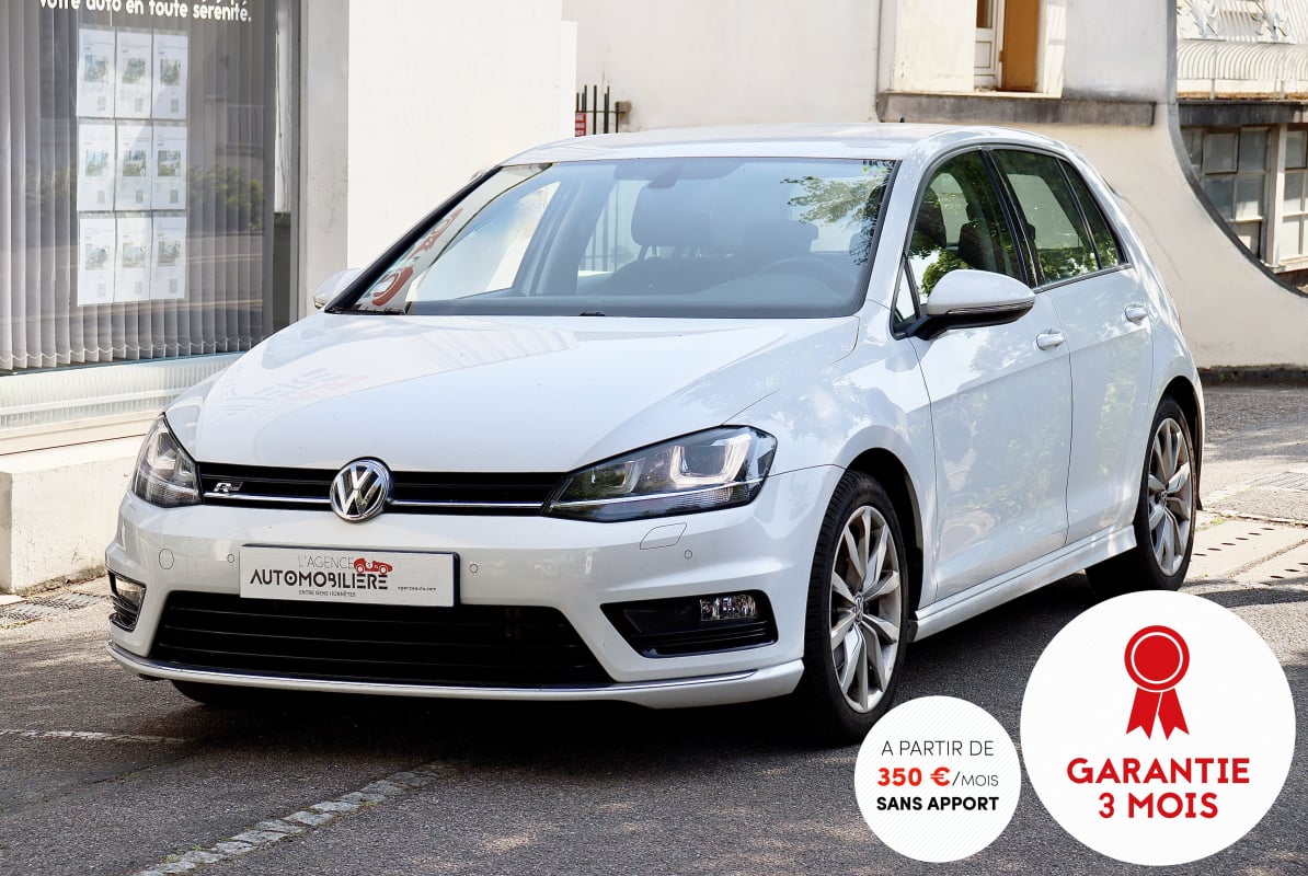 Volkswagen Golf VII 1.6 TDI 110 R-Line BVM6 (LED, Régulateur, GPS,...) — 1