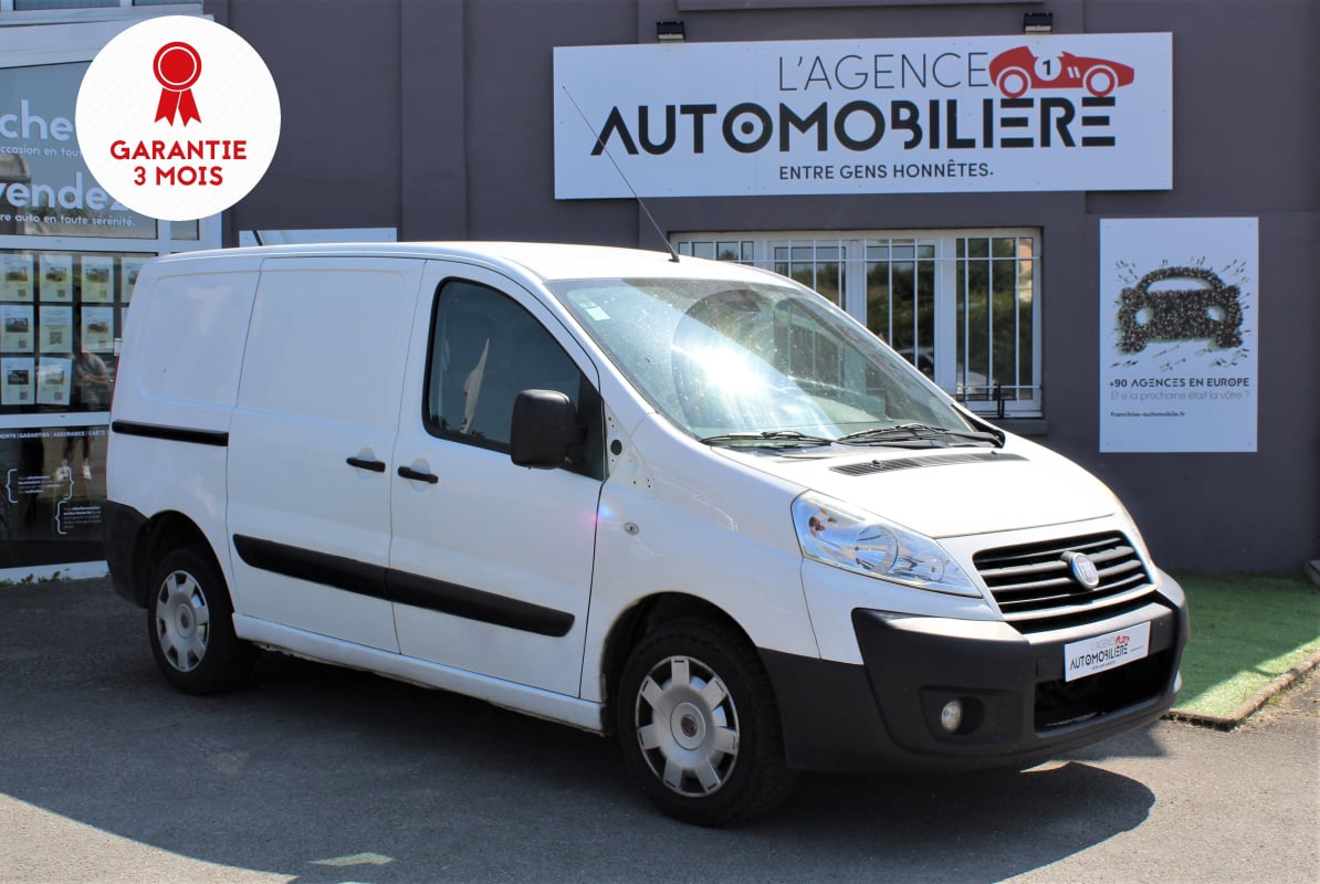 Fiat Scudo 128 cv - VUL 2.0 MJTD DPF Fourgon court - TVA RECUPERABLE — 1