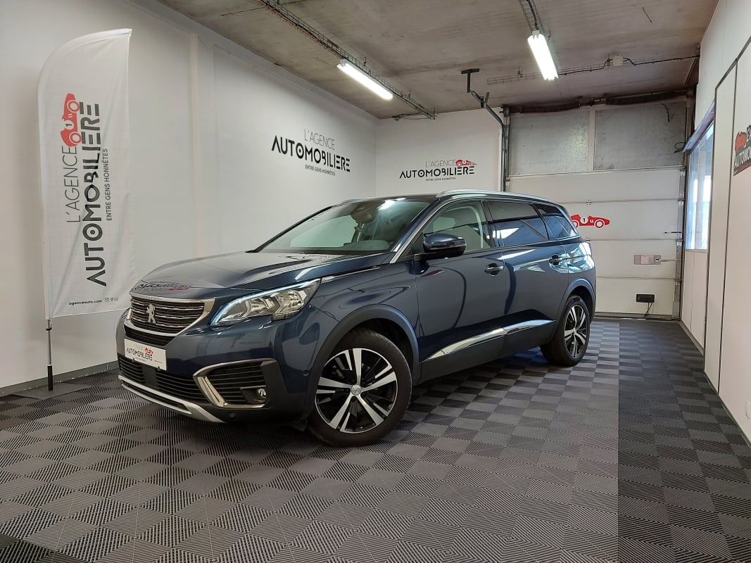 Peugeot 5008 II 1.5 BLUEHDI 130 S&S ALLURE EAT8 + 1ERE MAIN + HISTORIQUE COMPLET — 1