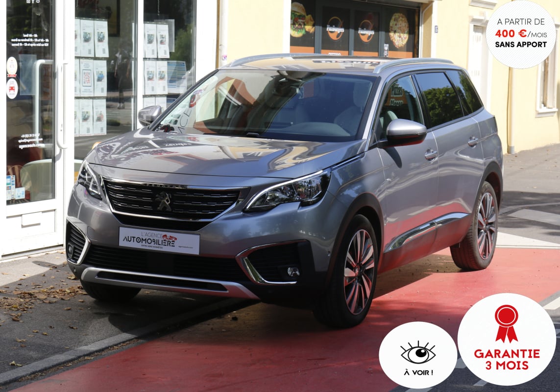 Peugeot 5008 1.2 Puretech 130 Allure BVM6 (ACC, CarPlay, Caméra de recul / 360°,...) — 1