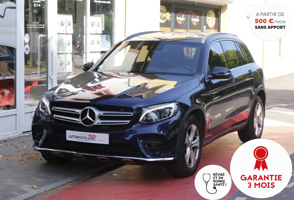 Mercedes-Benz Classe GLC 220d 170 Sportline 4Matic 9G-Tronic (1ère main, Hayon élec, Sièges élec...) — 1