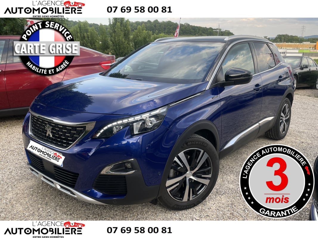Peugeot 3008 GT LINE II 1.6 BlueHDi EAT6 120 cv Boîte auto ( Coffre électrique) — 1